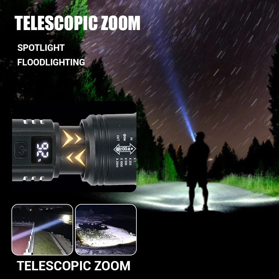 illaPRO TrailBeam Pro Rechargeable Flashlight