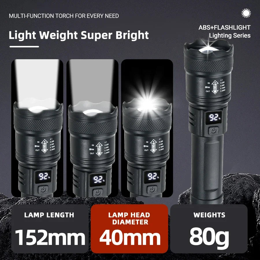 illaPRO TrailBeam Pro Rechargeable Flashlight